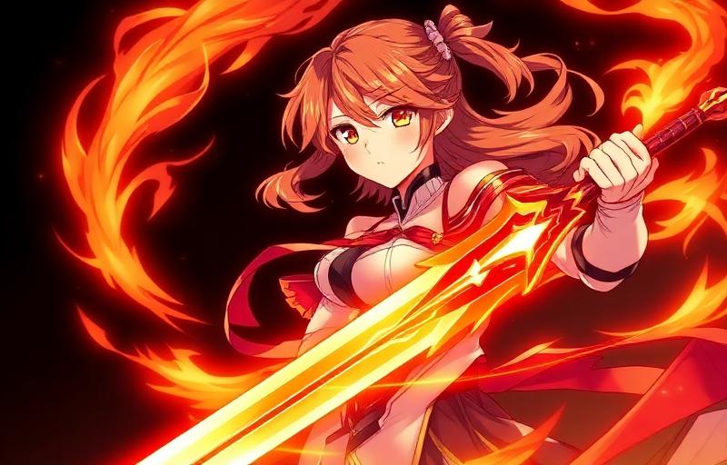 Aemeath, Ressonadora de Fusão com espada em Wuthering Waves