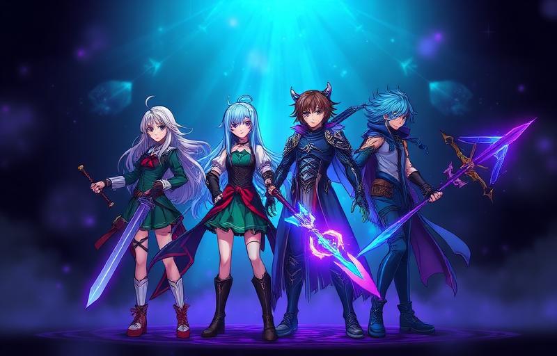 Grupo de Ressonadores reunidos prontos para batalha